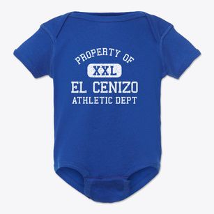 El Cenizo Texas Athletic Dept Baby Onesie