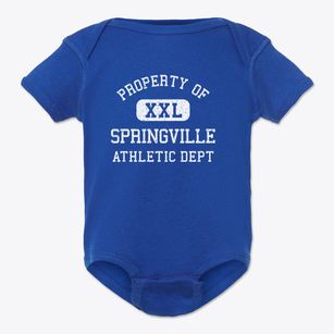 Springville Virginia Athletic Dept Baby Onesie