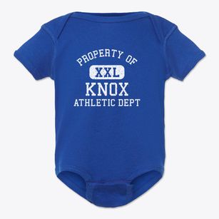 Knox Maine Athletic Dept Baby Onesie