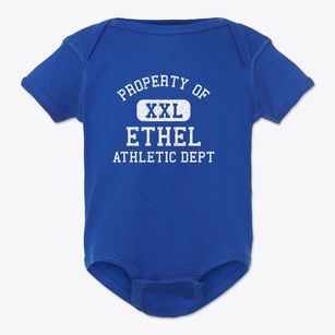 Ethel Missouri Athletic Dept Baby Onesie