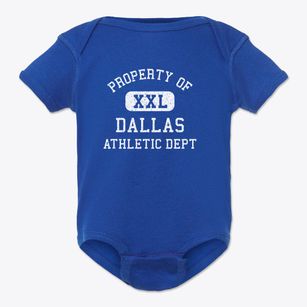 Dallas Georgia Athletic Dept Baby Onesie