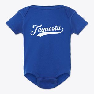 Tequesta Florida Vintage Team Baby Onesie