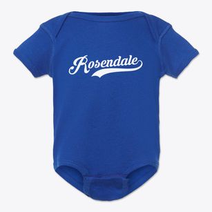 Rosendale New York Vintage Team Baby Onesie