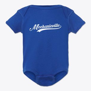 Mechanicville New York Vintage Team Baby Onesie