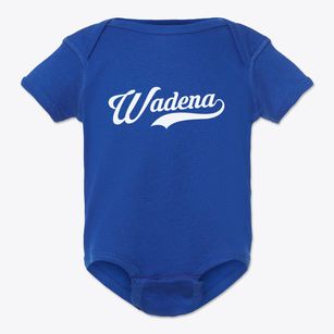Wadena Minnesota Vintage Team Baby Onesie