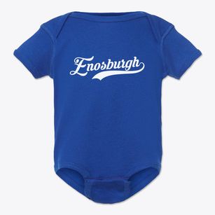Enosburgh Vermont Vintage Team Baby Onesie