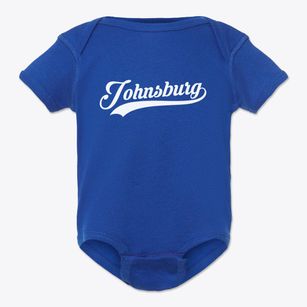 Johnsburg New York Vintage Team Baby Onesie