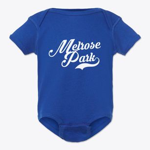 Melrose Park New York Vintage Team Baby Onesie