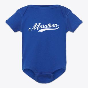 Marathon New York Vintage Team Baby Onesie
