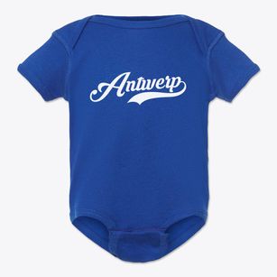 Antwerp New York Vintage Team Baby Onesie
