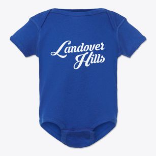 Landover Hills Maryland Vintage Team Baby Onesie