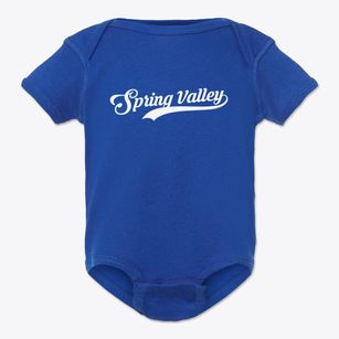 Spring Valley New York Vintage Team Baby Onesie