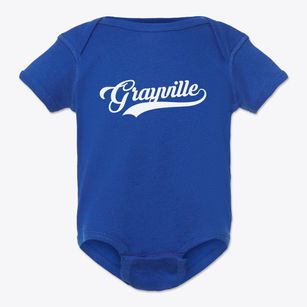Grayville Illinois Vintage Team Baby Onesie