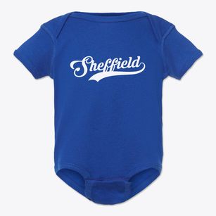 Sheffield Illinois Vintage Team Baby Onesie