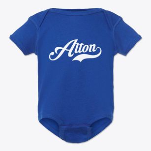 Alton Maine Vintage Team Baby Onesie