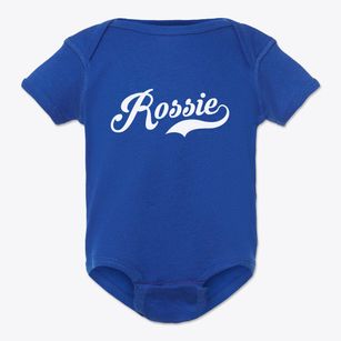 Rossie New York Vintage Team Baby Onesie
