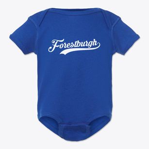 Forestburgh New York Vintage Team Baby Onesie