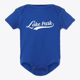 Lake Park Georgia Vintage Team Baby Onesie