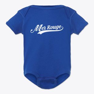 Mer Rouge Louisiana Vintage Team Baby Onesie