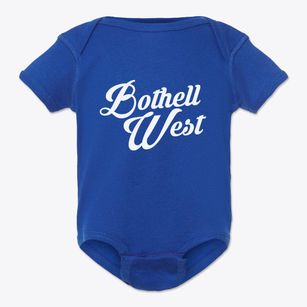 Bothell West Washington Vintage Team Baby Onesie