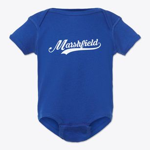 Marshfield Maine Vintage Team Baby Onesie