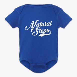 Natural Steps Arkansas Vintage Team Baby Onesie