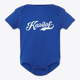 Kasilof Alaska Vintage Team Baby Onesie