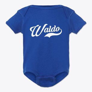 Waldo Alabama Vintage Team Baby Onesie