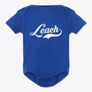 Leach Oklahoma Vintage Team Baby Onesie