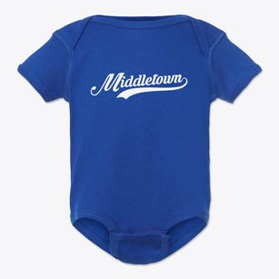 Middletown Rhode Island Vintage Team Baby Onesie