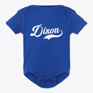 Dixon Illinois Vintage Team Baby Onesie