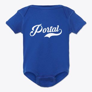 Portal North Dakota Vintage Team Baby Onesie