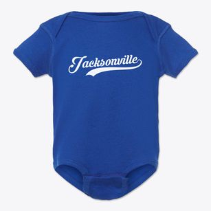 Jacksonville Georgia Vintage Team Baby Onesie
