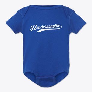 Hendersonville North Carolina Vintage Team Baby Onesie