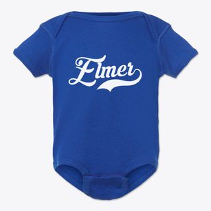 Elmer Missouri Vintage Team Baby Onesie