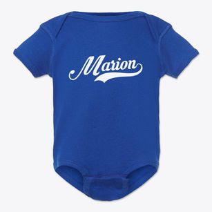 Marion Arkansas Vintage Team Baby Onesie