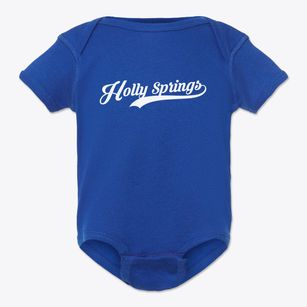 Holly Springs Georgia Vintage Team Baby Onesie