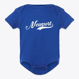 Newport Oregon Vintage Team Baby Onesie