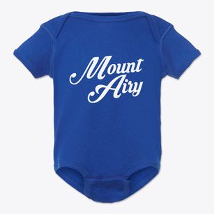 Mount Airy Maryland Vintage Team Baby Onesie