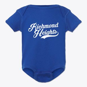 Richmond Heights Missouri Vintage Team Baby Onesie