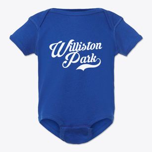 Williston Park New York Vintage Team Baby Onesie