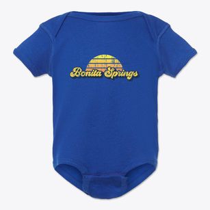 Bonita Springs Florida Sublime Sunset Baby Onesie