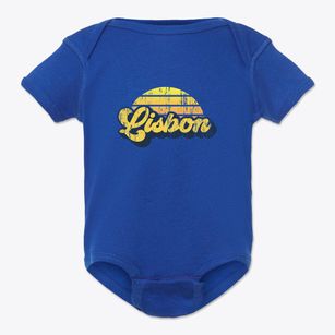 Lisbon New York Sublime Sunset Baby Onesie