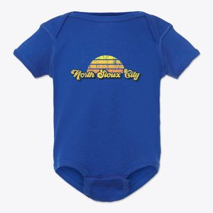 North Sioux City South Dakota Sublime Sunset Baby Onesie