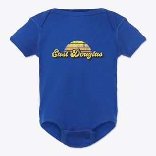 East Douglas Massachusetts Sublime Sunset Baby Onesie