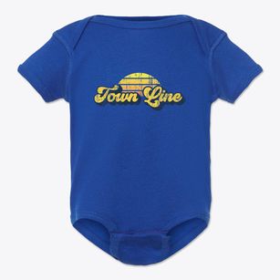 Town Line New York Sublime Sunset Baby Onesie