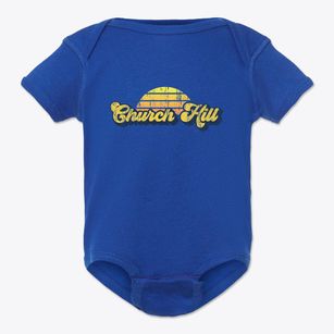 Church Hill Pennsylvania Sublime Sunset Baby Onesie