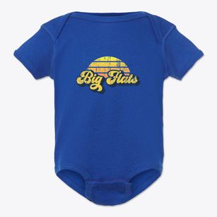 Big Flats Wisconsin Sublime Sunset Baby Onesie