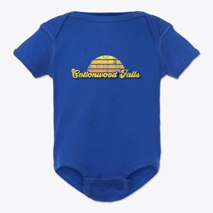 Cottonwood Falls Kansas Sublime Sunset Baby Onesie
