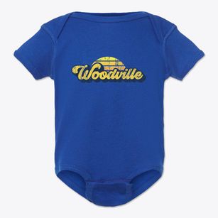 Woodville Alabama Sublime Sunset Baby Onesie